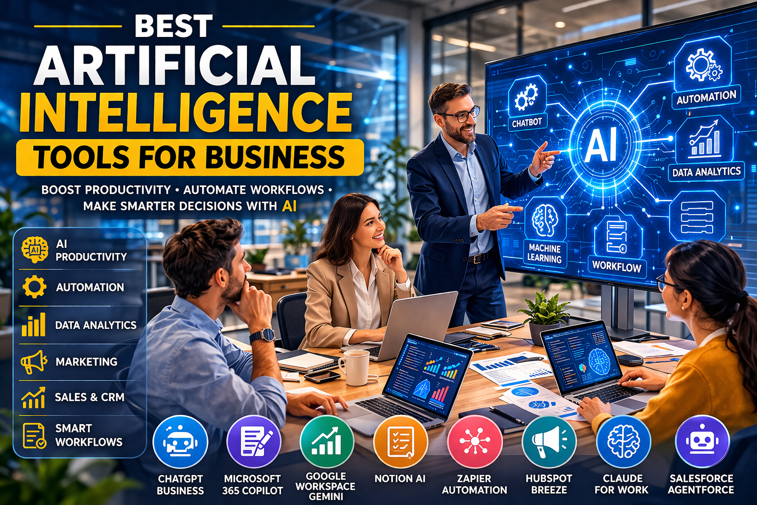 Best Artificial Intelligence Tools for Business