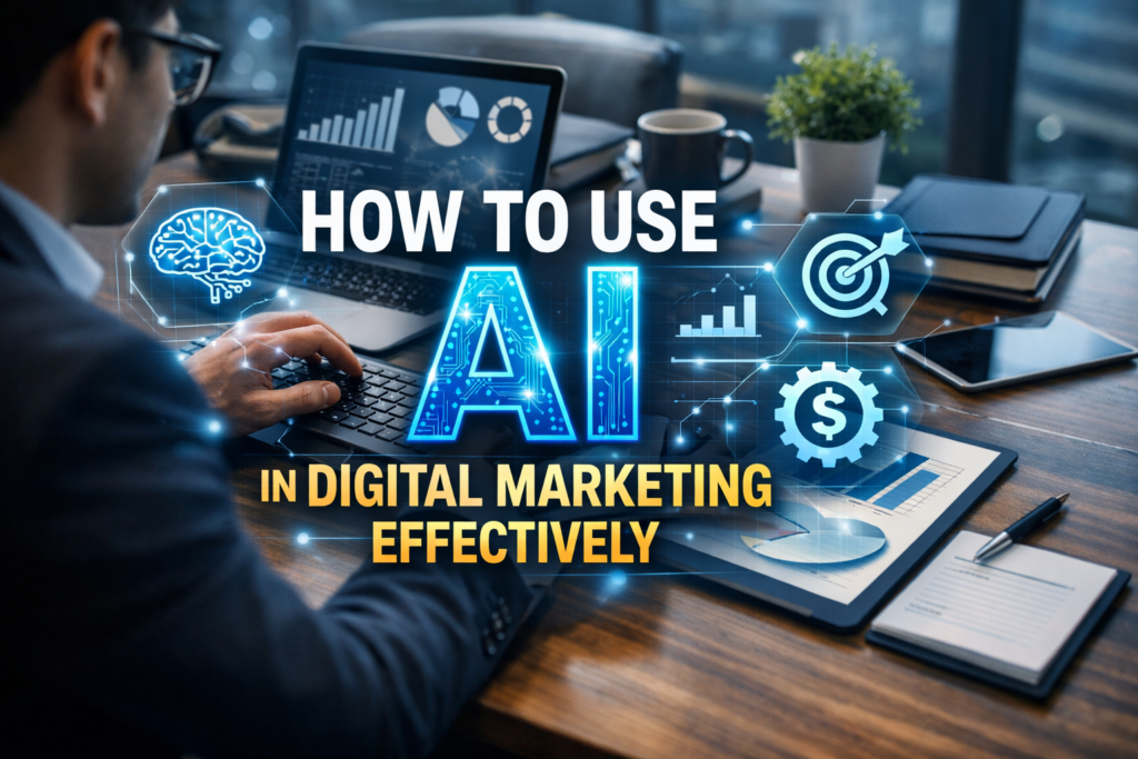 How to Use AI in Digital Marketing Effectively